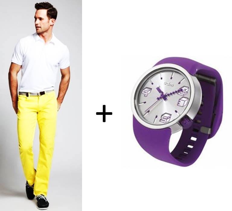 6 Atuendos para Vestir sin miedo con COLOR! Morado y Amarillo hombres Ivonne Bellec Asesora de Imagen