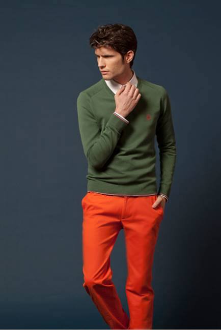 6 Atuendos para Vestir sin miedo con COLOR! Verde Naranja hombres 2 Ivonne Bellec Asesora de Imagen