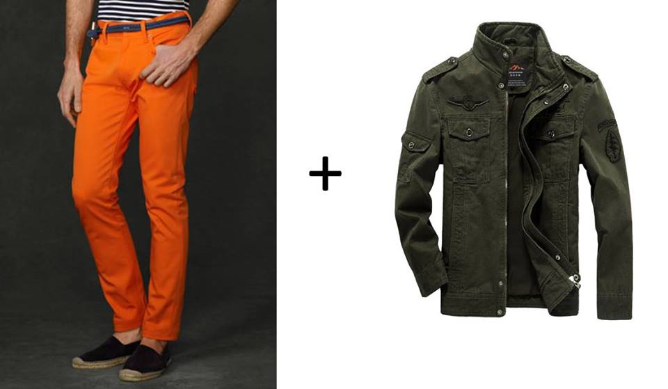 6 Atuendos para Vestir sin miedo con COLOR! Verde Naranja hombres 3 Ivonne Bellec Asesora de Imagen