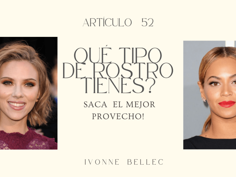 Qué tipo de ROSTRO&nbsp;tengo?