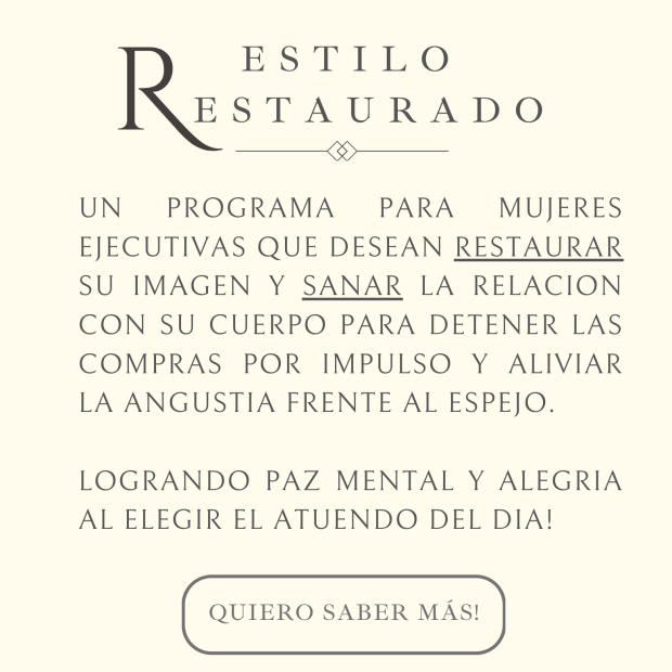 estilo elegante asesoria de imagen